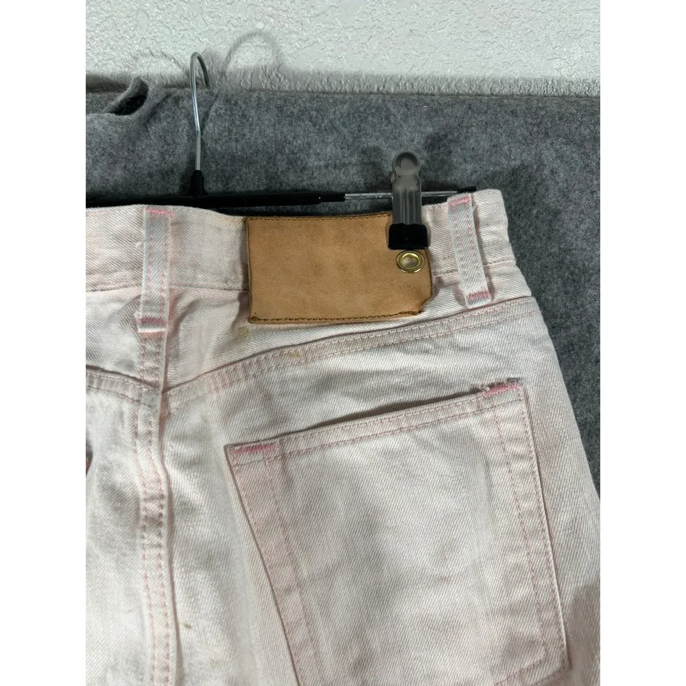 Schaeffers Garment Hotel Selvedge Jeans Mens 29 Pink USA Straight Leg Hollywood